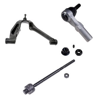 Dorman® - OE Solutions™ Front Passenger Side Lower Control Arm with Ball Joint and Tie Rod End Kit