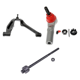 Dorman® - OE Solutions™ Front Passenger Side Lower Control Arm with Ball Joint and Tie Rod End Kit