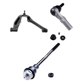 Dorman® - OE Solutions™ Front Passenger Side Lower Control Arm with Ball Joint and Tie Rod End Kit