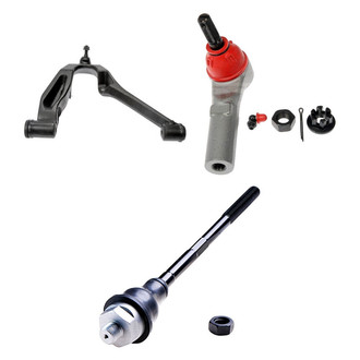 Dorman® - OE Solutions™ Front Passenger Side Lower Control Arm with Ball Joint and Tie Rod End Kit