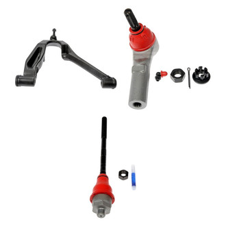Dorman® - OE Solutions™ Front Passenger Side Lower Control Arm with Ball Joint and Tie Rod End Kit