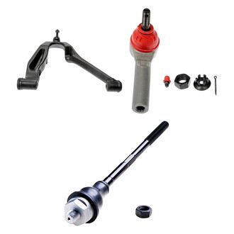 Dorman® - OE Solutions™ Front Passenger Side Lower Control Arm with Ball Joint and Tie Rod End Kit