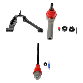 Dorman® - OE Solutions™ Front Passenger Side Lower Control Arm with Ball Joint and Tie Rod End Kit