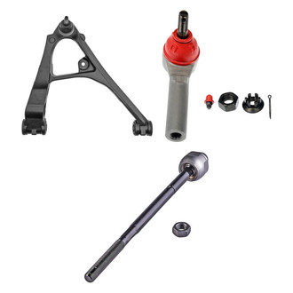 Dorman® - OE Solutions™ Front Passenger Side Lower Control Arm with Ball Joint and Tie Rod End Kit