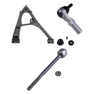 Dorman® - OE Solutions™ Front Passenger Side Lower Control Arm with Ball Joint and Tie Rod End Kit
