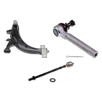 Dorman® - OE Solutions™ Front Passenger Side Lower Control Arm with Ball Joint and Tie Rod End Kit