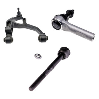 Dorman® - OE Solutions™ Front Passenger Side Lower Control Arm with Ball Joint and Tie Rod End Kit