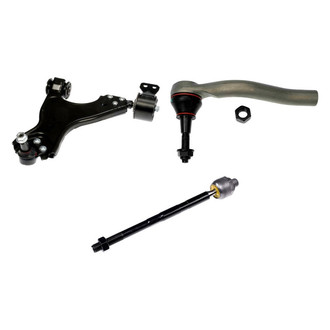 Dorman® - OE Solutions™ Front Passenger Side Lower Control Arm with Ball Joint and Tie Rod End Kit