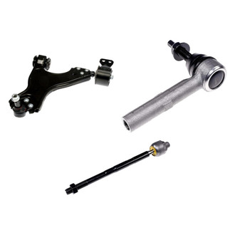 Dorman® - OE Solutions™ Front Passenger Side Lower Control Arm with Ball Joint and Tie Rod End Kit