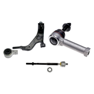 Dorman® - OE Solutions™ Front Passenger Side Lower Control Arm with Ball Joint and Tie Rod End Kit