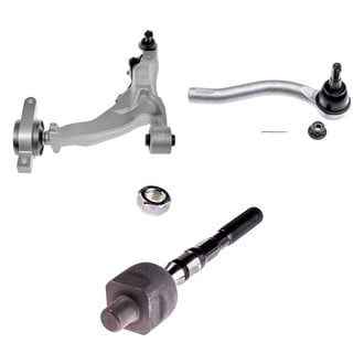 Dorman® - OE Solutions™ Front Passenger Side Lower Control Arm with Ball Joint and Tie Rod End Kit