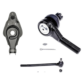 Dorman® - OE Solutions™ Front Passenger Side Lower Control Arm with Ball Joint and Tie Rod End Kit