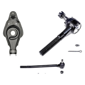 Dorman® - OE Solutions™ Front Passenger Side Lower Control Arm with Ball Joint and Tie Rod End Kit