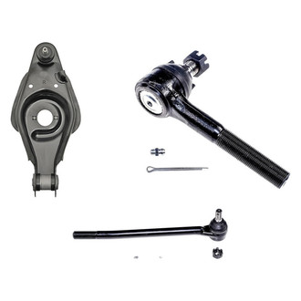 Dorman® - OE Solutions™ Front Passenger Side Lower Control Arm with Ball Joint and Tie Rod End Kit