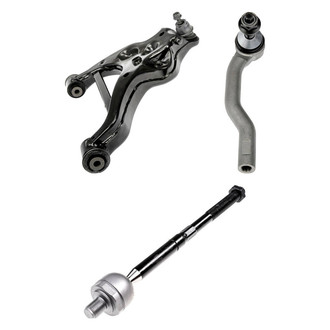 Dorman® - OE Solutions™ Front Passenger Side Lower Control Arm with Ball Joint and Tie Rod End Kit