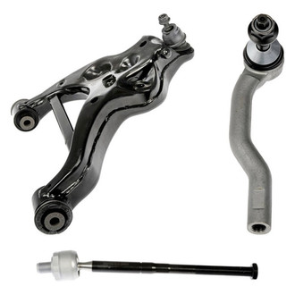 Dorman® - OE Solutions™ Front Passenger Side Lower Control Arm with Ball Joint and Tie Rod End Kit