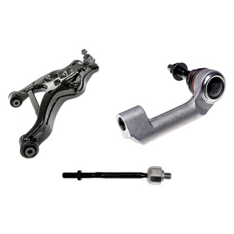 Dorman® - OE Solutions™ Front Passenger Side Lower Control Arm with Ball Joint and Tie Rod End Kit