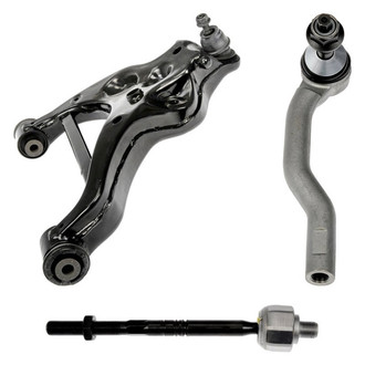 Dorman® - OE Solutions™ Front Passenger Side Lower Control Arm with Ball Joint and Tie Rod End Kit