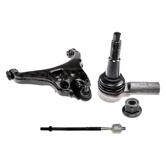 Dorman® - OE Solutions™ Front Passenger Side Lower Control Arm with Ball Joint and Tie Rod End Kit