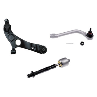 Dorman® - OE Solutions™ Front Passenger Side Lower Control Arm with Ball Joint and Tie Rod End Kit