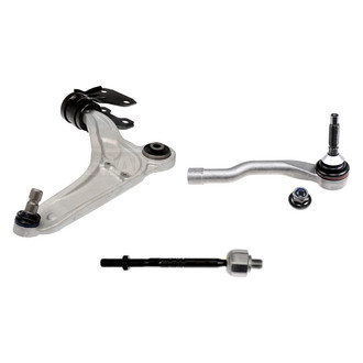 Dorman® - OE Solutions™ Front Passenger Side Lower Control Arm with Ball Joint and Tie Rod End Kit