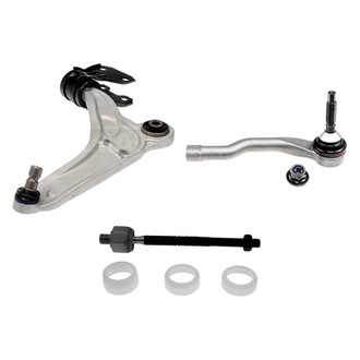 Dorman® - OE Solutions™ Front Passenger Side Lower Control Arm with Ball Joint and Tie Rod End Kit