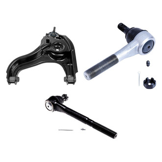 Dorman® - OE Solutions™ Front Passenger Side Lower Control Arm with Ball Joint and Tie Rod End Kit