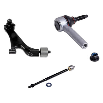 Dorman® - OE Solutions™ Front Passenger Side Lower Control Arm with Ball Joint and Tie Rod End Kit