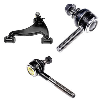 Dorman® - OE Solutions™ Front Passenger Side Lower Control Arm with Ball Joint and Tie Rod End Kit