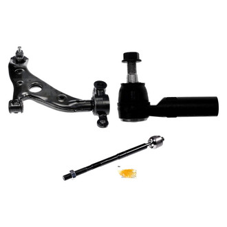 Dorman® - OE Solutions™ Front Passenger Side Lower Control Arm with Ball Joint and Tie Rod End Kit