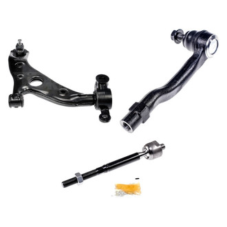 Dorman® - OE Solutions™ Front Passenger Side Lower Control Arm with Ball Joint and Tie Rod End Kit
