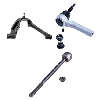 Dorman® - OE Solutions™ Front Passenger Side Lower Control Arm with Ball Joint and Tie Rod End Kit