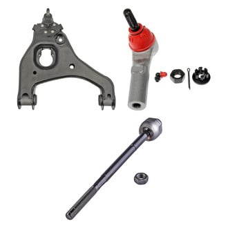 Dorman® - OE Solutions™ Front Passenger Side Lower Control Arm with Ball Joint and Tie Rod End Kit