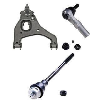 Dorman® - OE Solutions™ Front Passenger Side Lower Control Arm with Ball Joint and Tie Rod End Kit