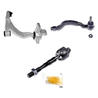 Dorman® - OE Solutions™ Front Passenger Side Lower Control Arm with Ball Joint and Tie Rod End Kit
