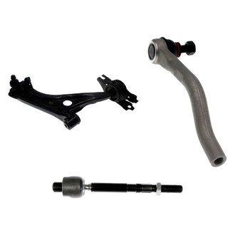 Dorman® - OE Solutions™ Front Passenger Side Lower Control Arm with Ball Joint and Tie Rod End Kit