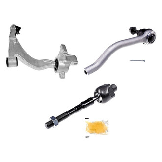 Dorman® - OE Solutions™ Front Passenger Side Lower Control Arm with Ball Joint and Tie Rod End Kit