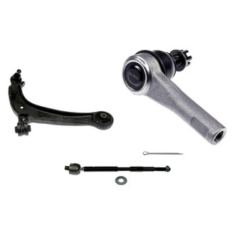 Dorman® - OE Solutions™ Front Passenger Side Lower Control Arm with Ball Joint and Tie Rod End Kit