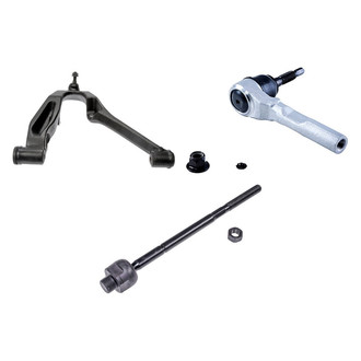 Dorman® - OE Solutions™ Front Passenger Side Lower Control Arm with Ball Joint and Tie Rod End Kit