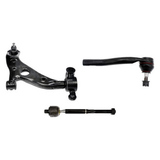 Dorman® - OE Solutions™ Front Passenger Side Lower Control Arm with Ball Joint and Tie Rod End Kit