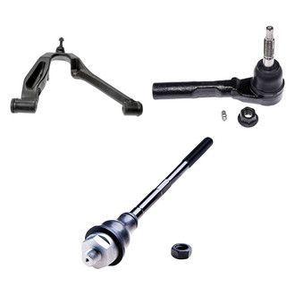 Dorman® - OE Solutions™ Front Passenger Side Lower Control Arm with Ball Joint and Tie Rod End Kit