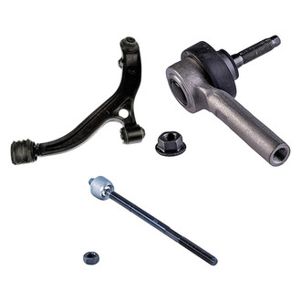 Dorman® - OE Solutions™ Front Passenger Side Lower Control Arm with Ball Joint and Tie Rod End Kit