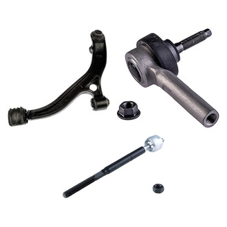 Dorman® - OE Solutions™ Front Passenger Side Lower Control Arm with Ball Joint and Tie Rod End Kit