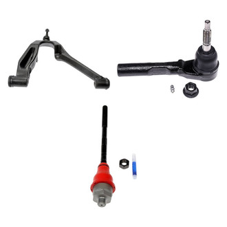 Dorman® - OE Solutions™ Front Passenger Side Lower Control Arm with Ball Joint and Tie Rod End Kit