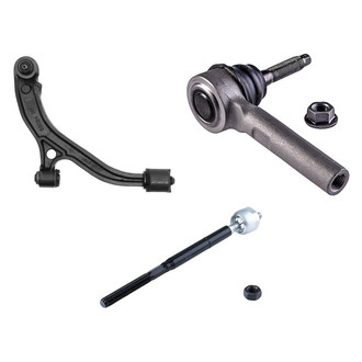 Dorman® - OE Solutions™ Front Passenger Side Lower Control Arm with Ball Joint and Tie Rod End Kit