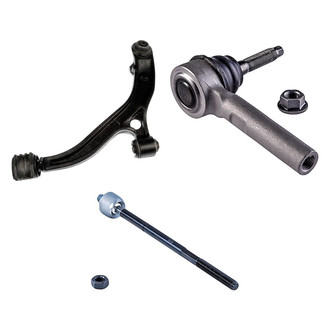Dorman® - OE Solutions™ Front Passenger Side Lower Control Arm with Ball Joint and Tie Rod End Kit