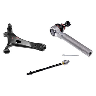Dorman® - OE Solutions™ Front Passenger Side Lower Control Arm with Ball Joint and Tie Rod End Kit