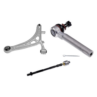 Dorman® - OE Solutions™ Front Passenger Side Lower Control Arm with Ball Joint and Tie Rod End Kit