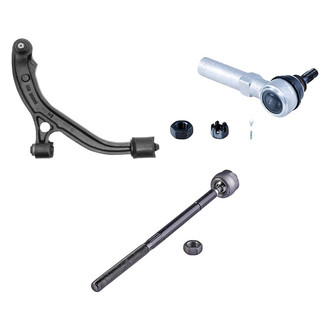 Dorman® - OE Solutions™ Front Passenger Side Lower Control Arm with Ball Joint and Tie Rod End Kit