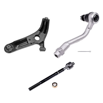 Dorman® - OE Solutions™ Front Passenger Side Lower Control Arm with Ball Joint and Tie Rod End Kit